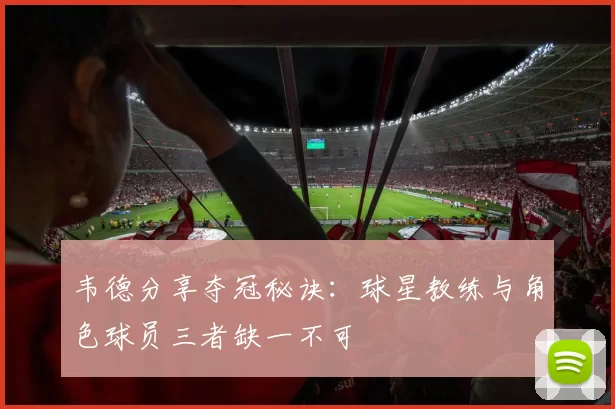 韦德分享夺冠秘诀：球星教练与角色球员三者缺一不可